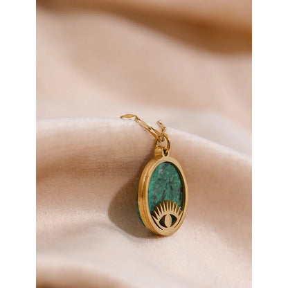 Oval Paperclip Necklace