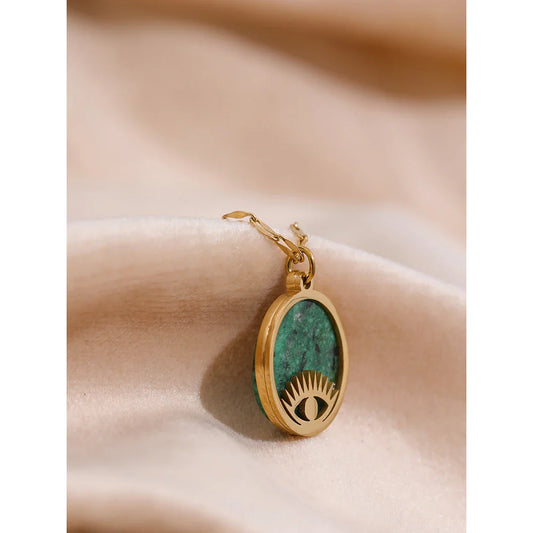 Oval Paperclip Necklace