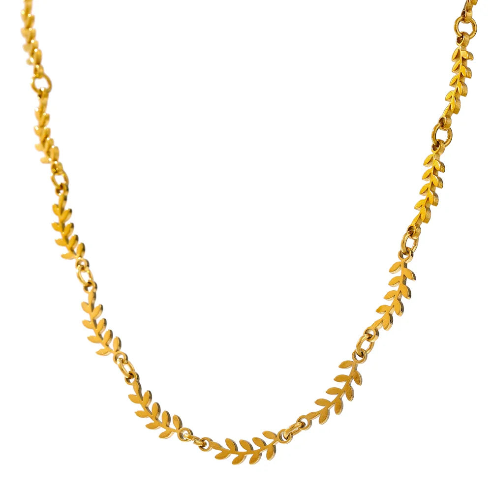 Leaves Chain Necklace