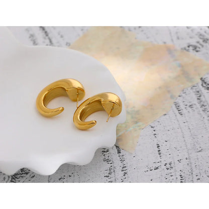 Chunky Gold Earrings