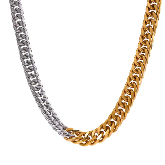 Chunky Gold Chain Necklace
