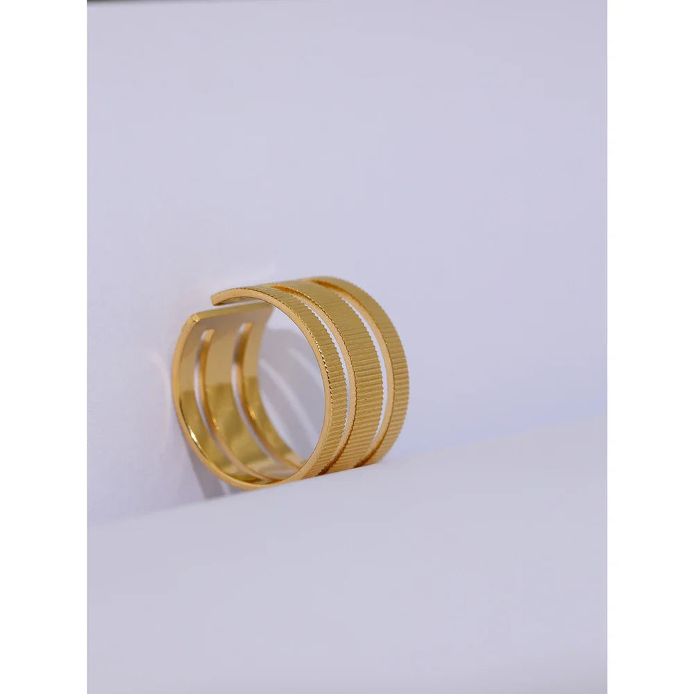 Gold Open Ring