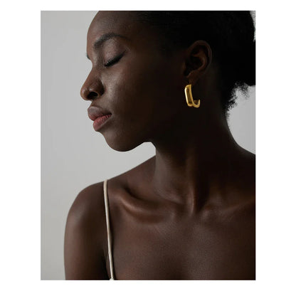 Chunky Gold Earrings