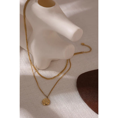 Gold Coin Necklace