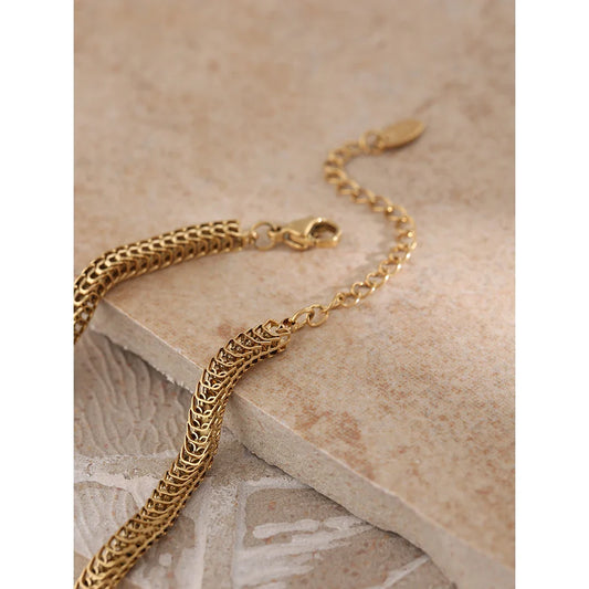 Long Gold Chain Necklace