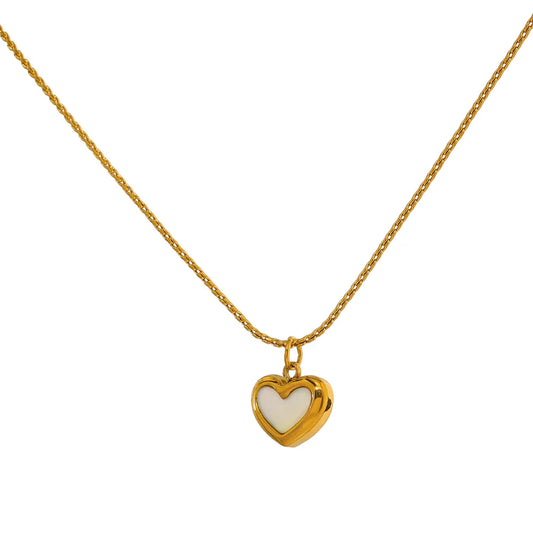 Shell and Pearl Necklace