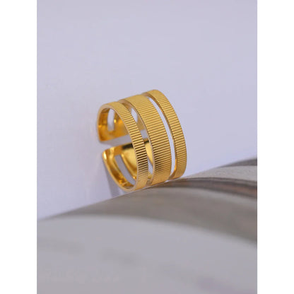 Gold Open Ring