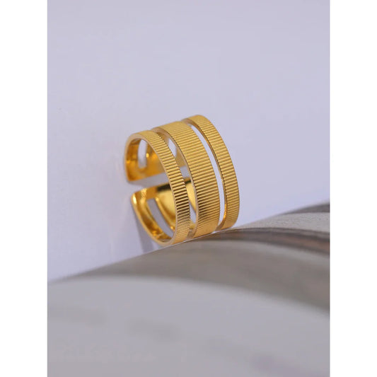 Gold Open Ring