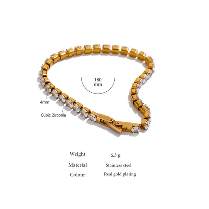 Moissanite Tennis Bracelet