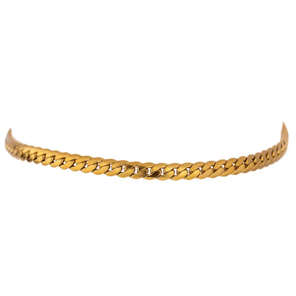 Gold Snake Chain Necklace