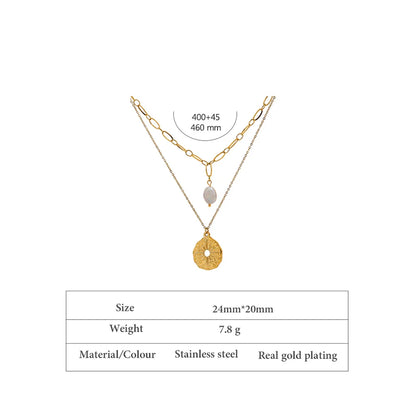 Layered Pearl Necklace
