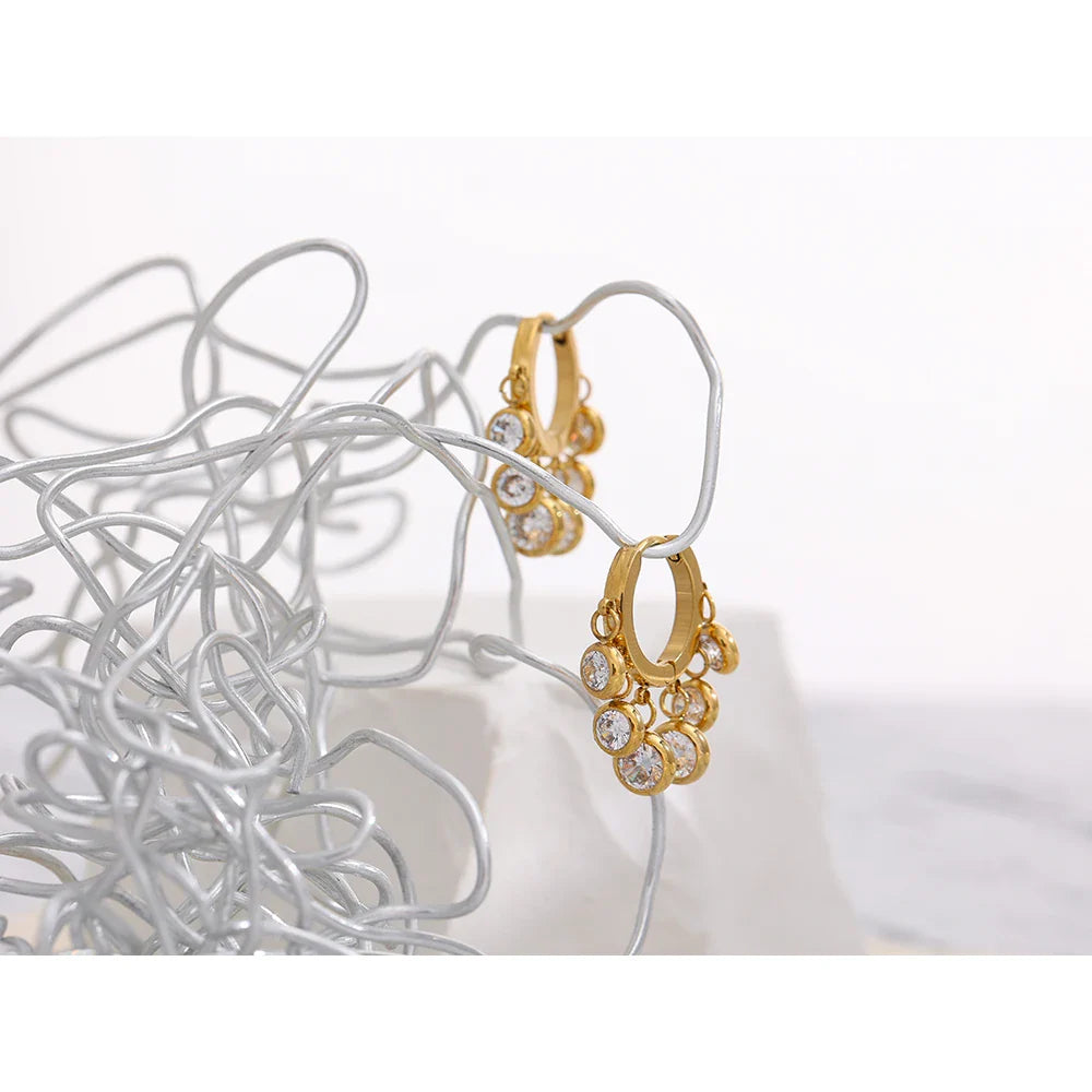 Dangle earrings