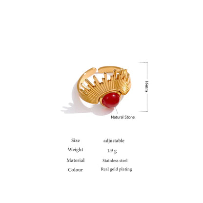 Gold Ring With Stone