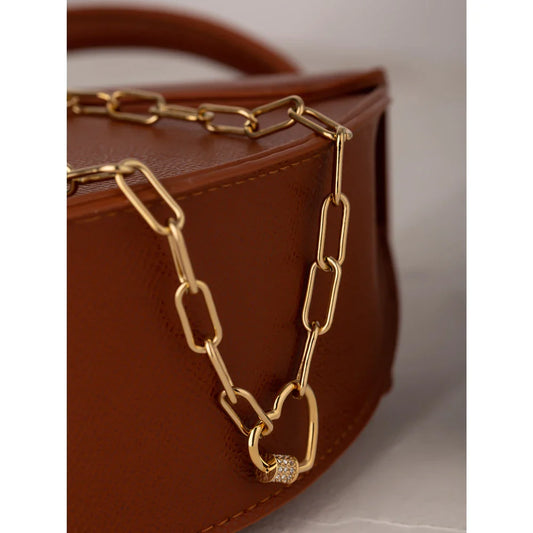 Heart Pendant Necklace Gold