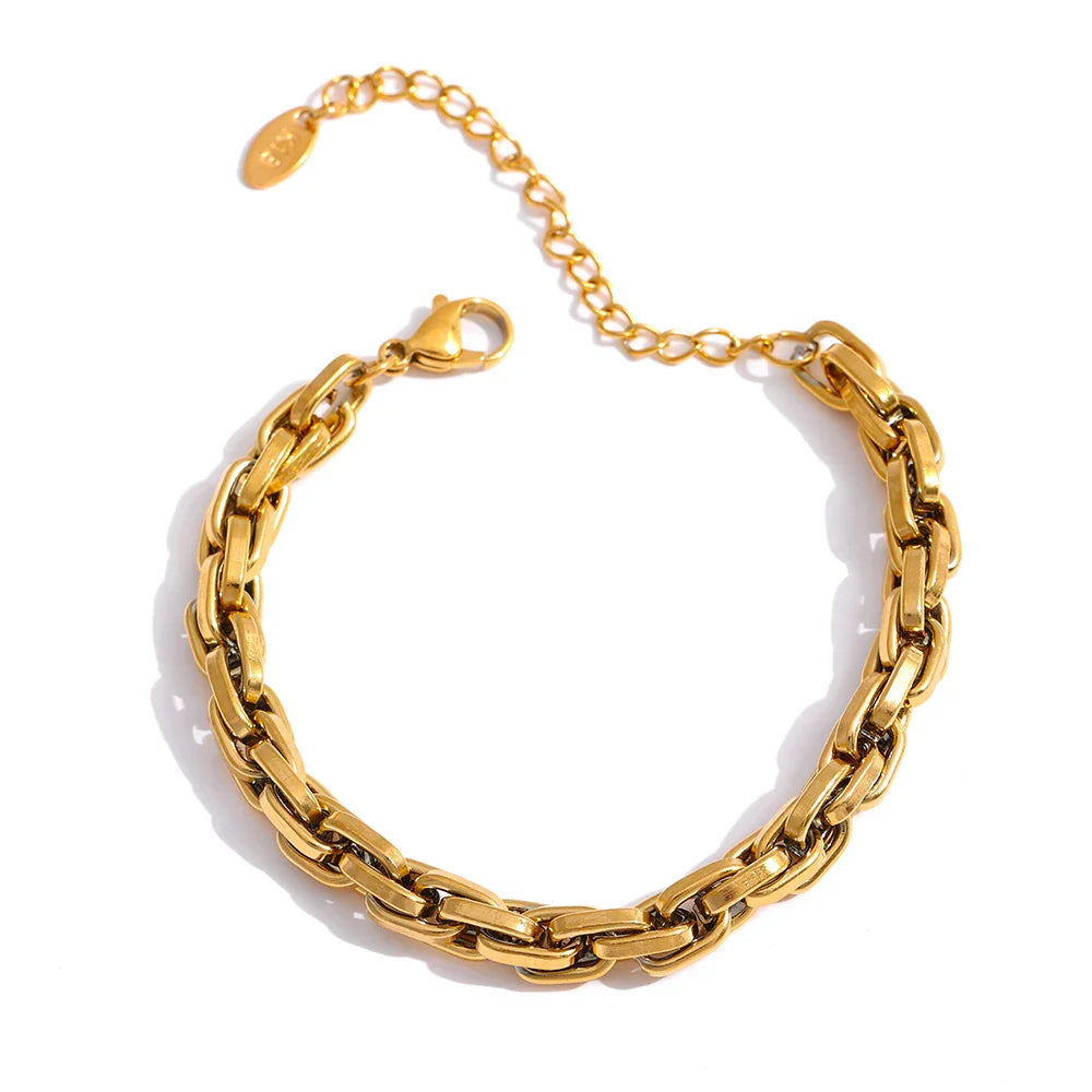 18K Gold Plated Chain Necklace