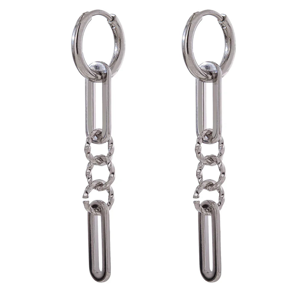 Chic Geometric Dangle Earrings