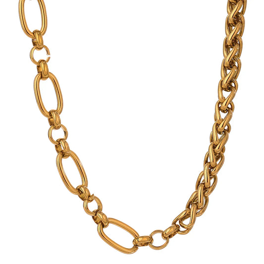 Chunky Gold Chain Necklace