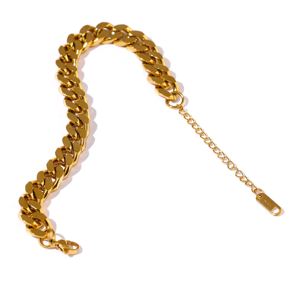 18K Gold Chain Necklace