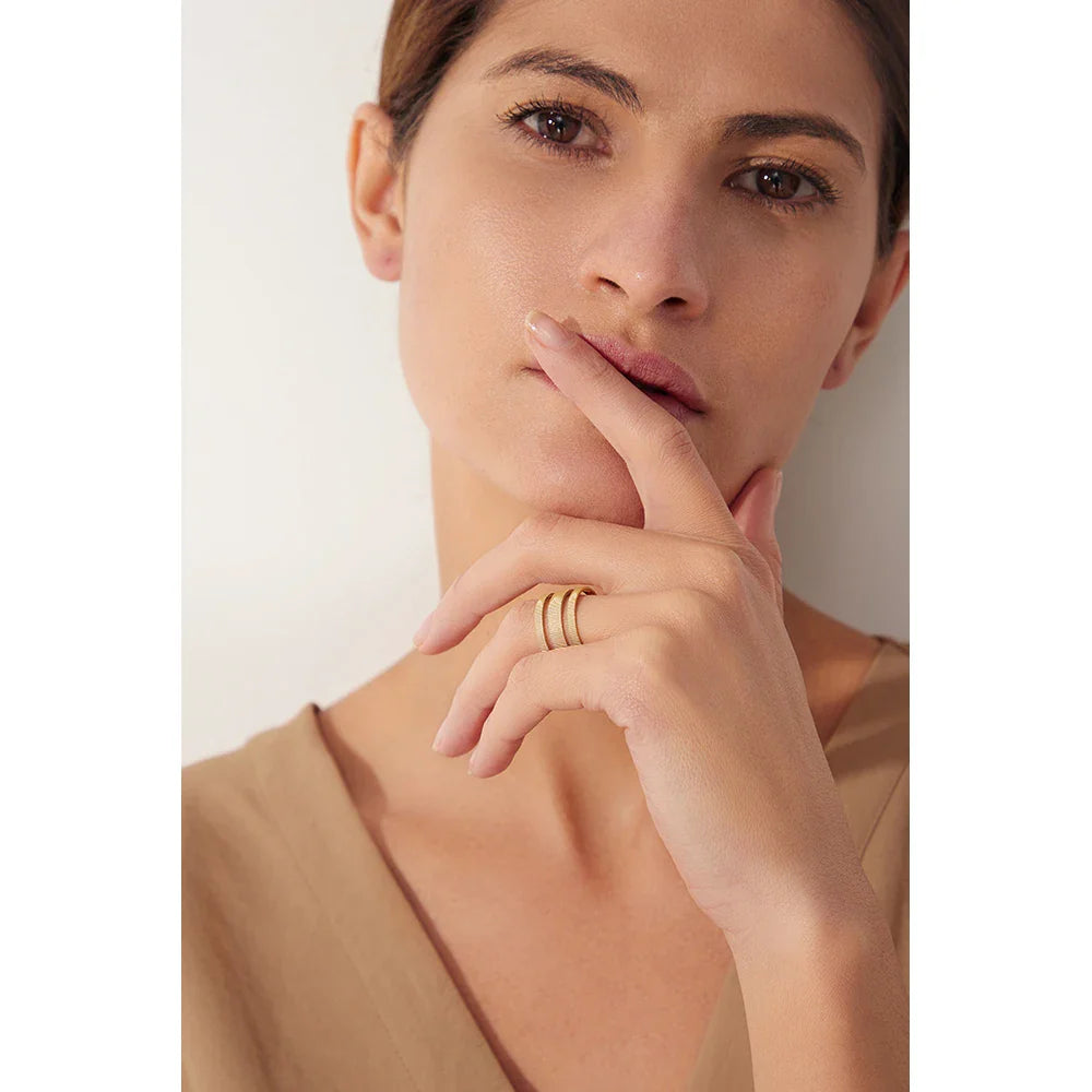 Gold Open Ring