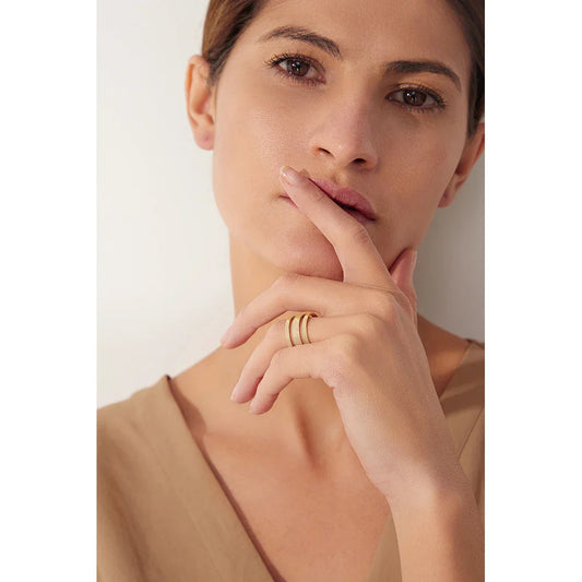 Gold Open Ring