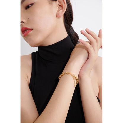 Gold Charm Bracelet