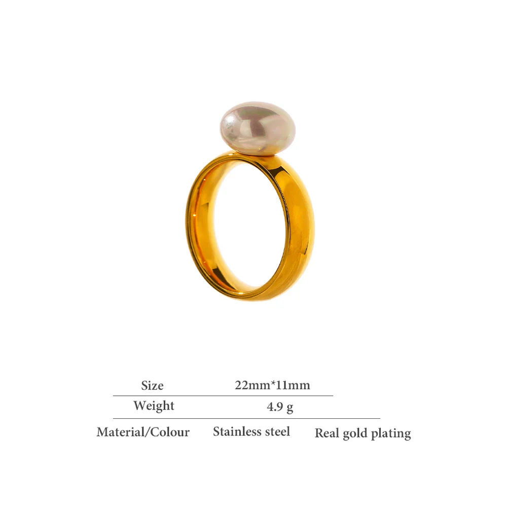 Mother of Pearl Ring