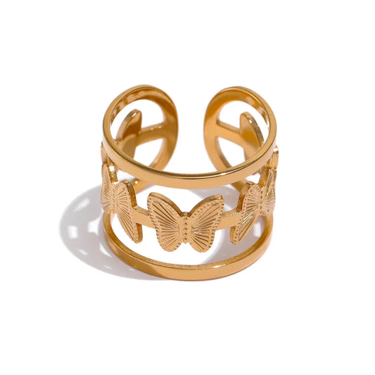 Butterfly Opening Ring