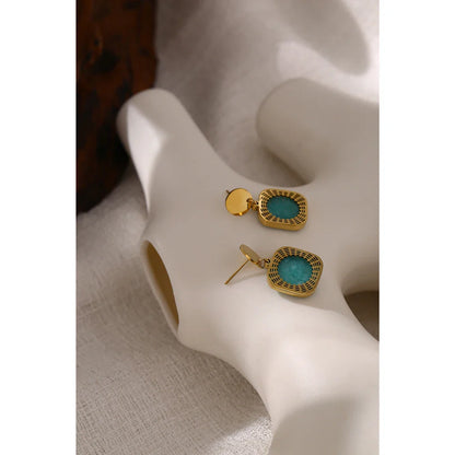 Square Dangle Earrings