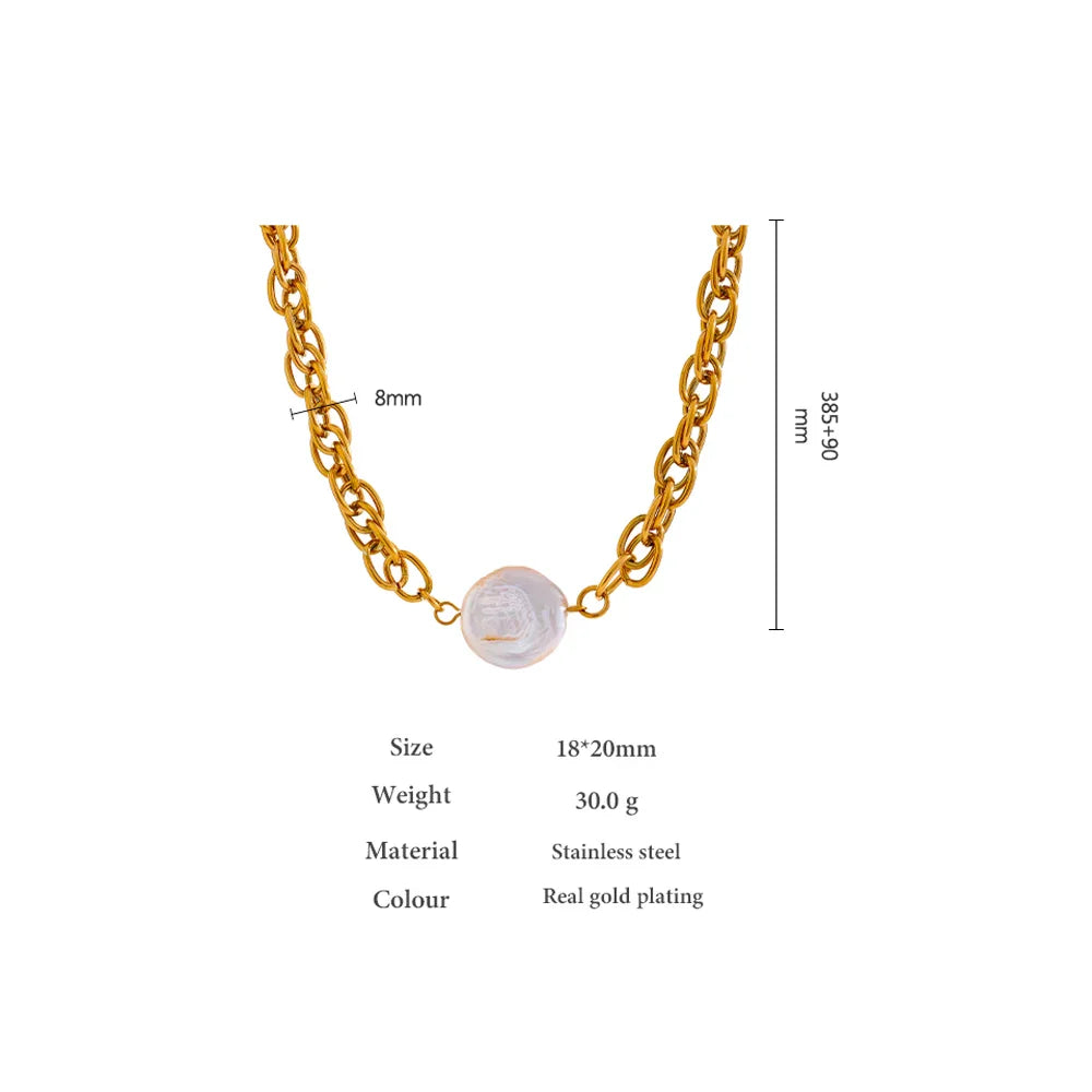 Pearl Chain Necklace