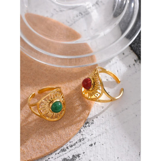 Gold Ring With Stone