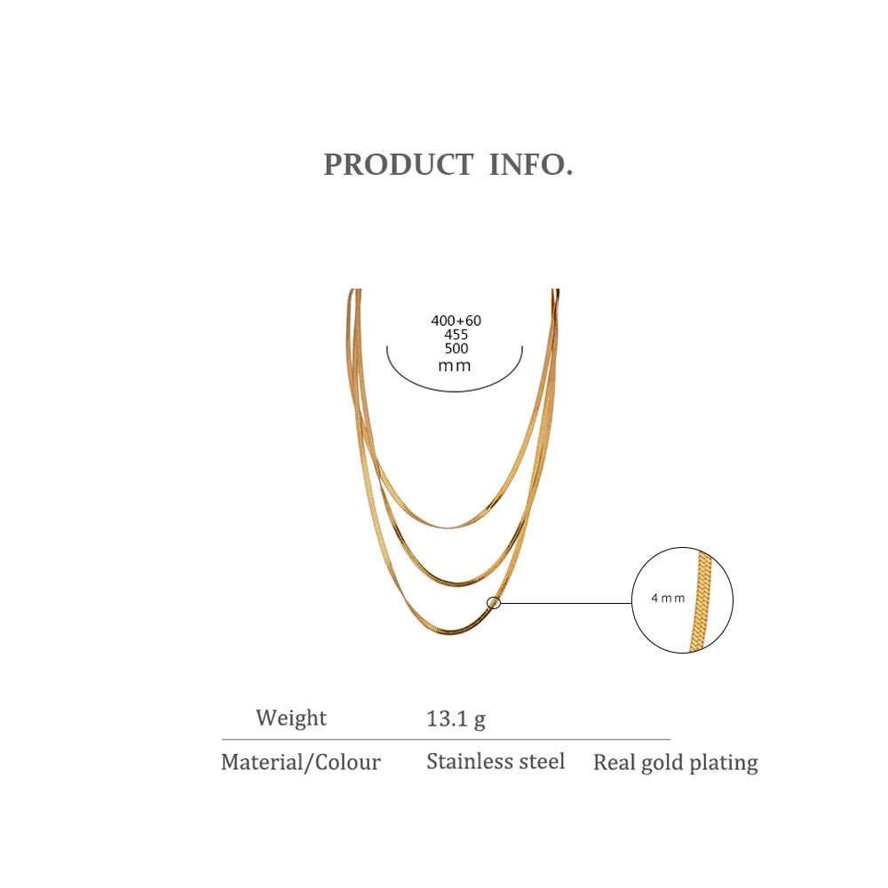 Flat Chain Necklace