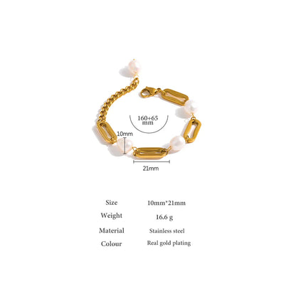 Bracelet Pearl Gold