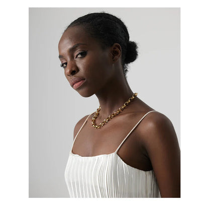 Chunky Paperclip Necklace