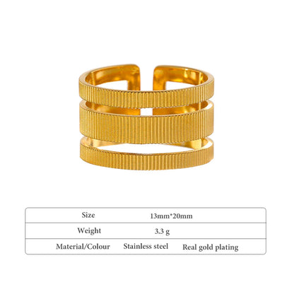 Gold Open Ring