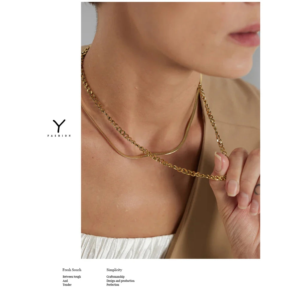 Layered Chain Necklace