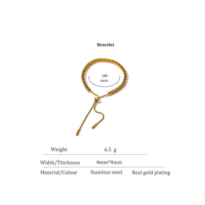 Minimalist Chain Bracelet