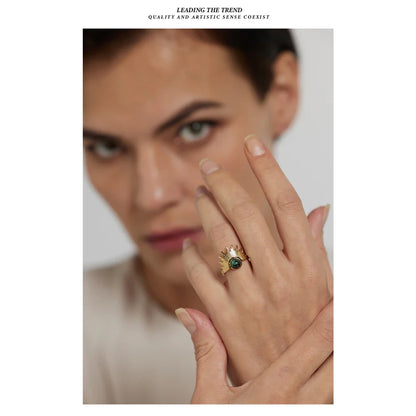 Gold Ring With Stone