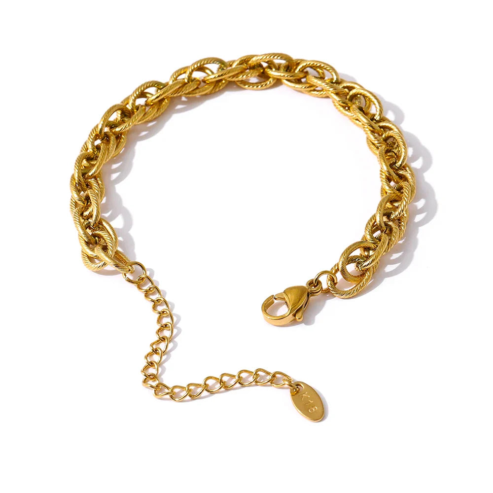 18K Gold Plated Chain Necklace
