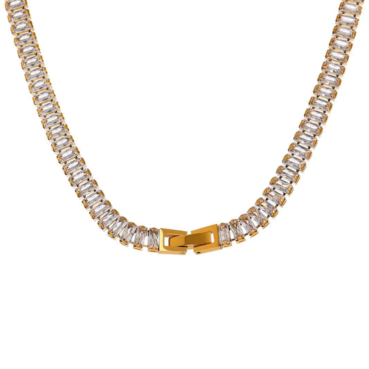 Luxury Cubic Zirconia Necklace