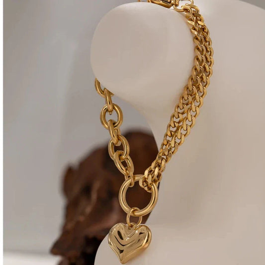 Heart Link Bracelet