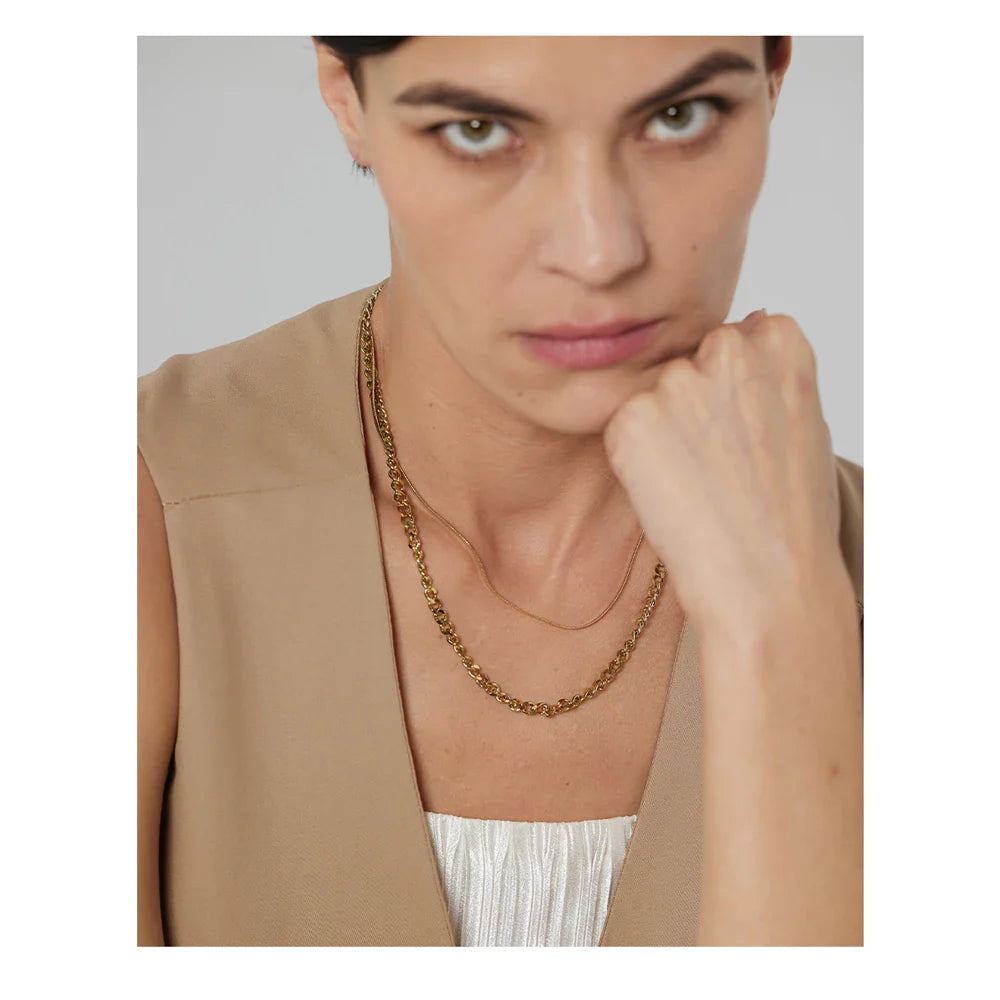 Layered Chain Necklace