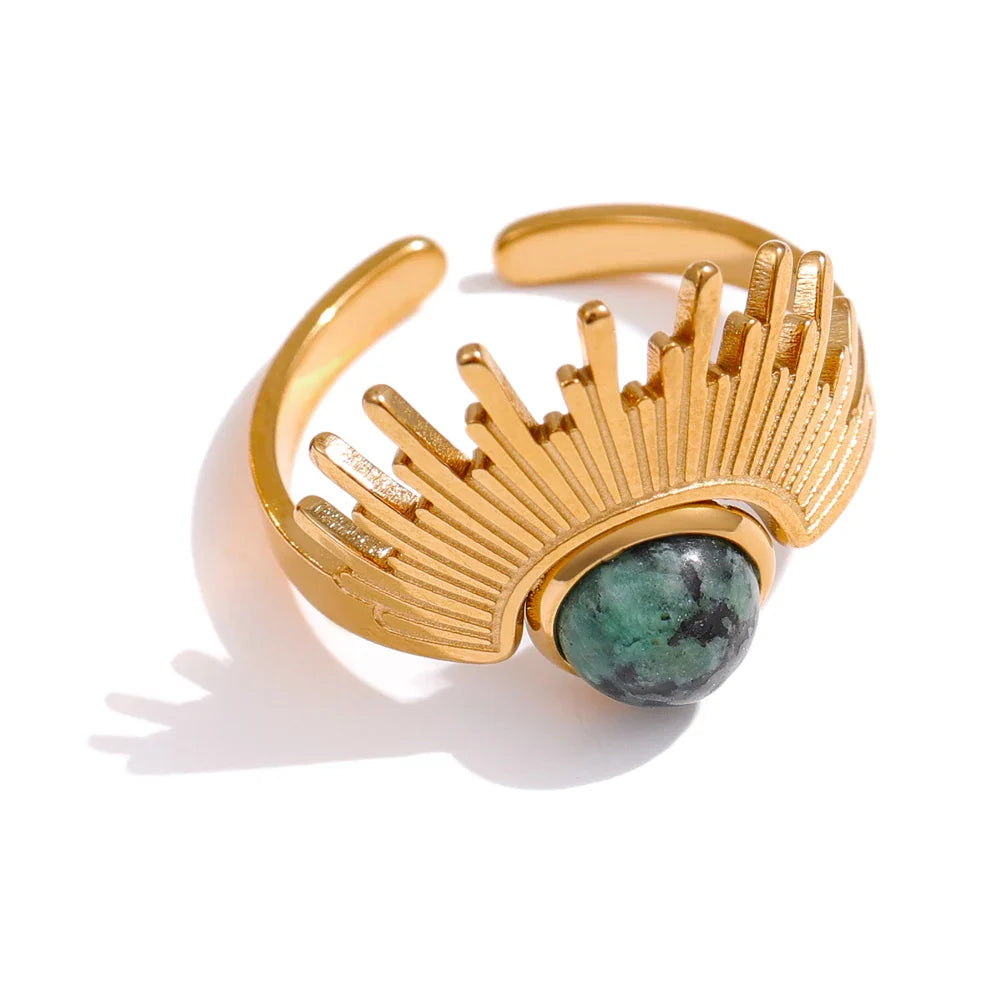 Gold Ring With Stone