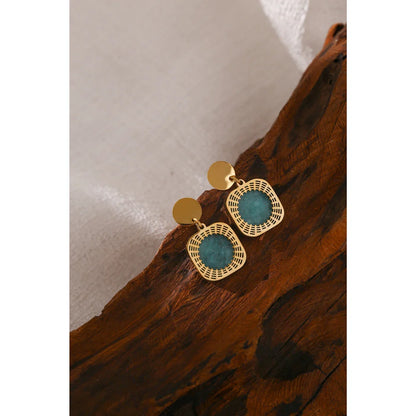 Square Dangle Earrings