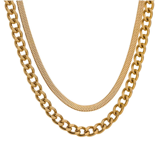 Layered Chain Necklace