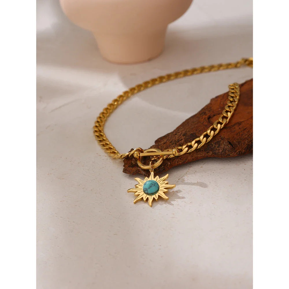Sunflower Necklace