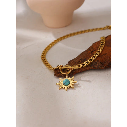 Sunflower Necklace