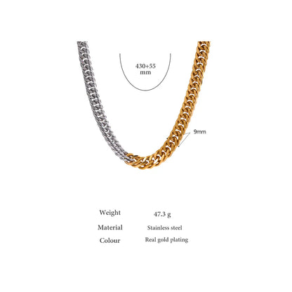 Chunky Gold Chain Necklace