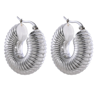 Chunky Gold Hoops