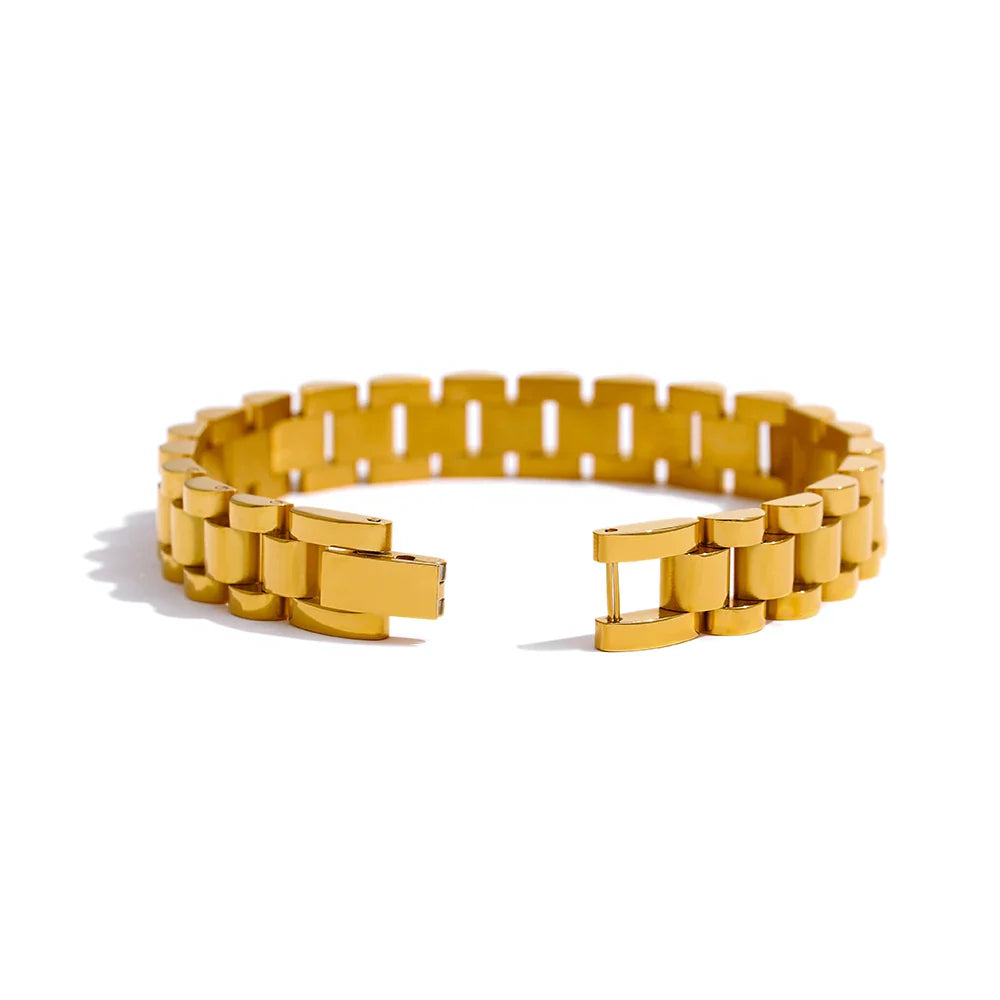 Heavy Metal Chain Bracelet