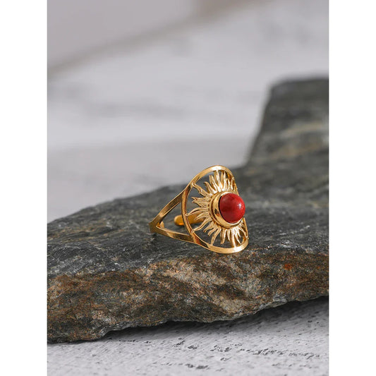 Gold Ring With Stone